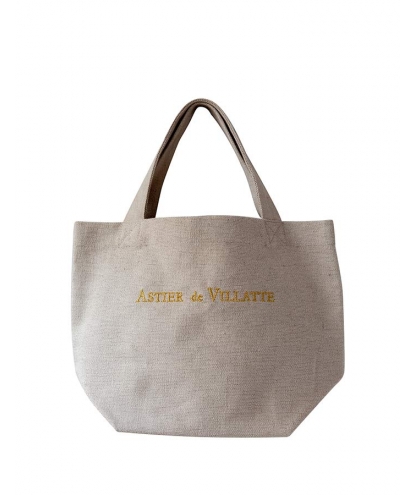 MINI BORSA TOTE COLOR ÉCRU